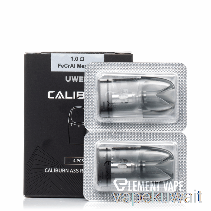 يوويل كاليبورن A3S استبدال القرون 1.0ohm Pods Vape Pod System